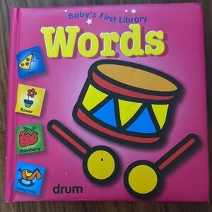 Baby's First Library Words Picture Book